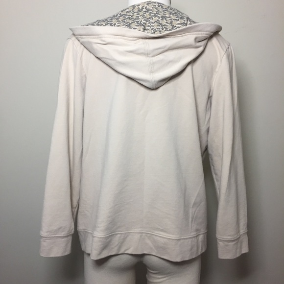 Petite Sophisticate Hoodie Sweatshirt; Low-Neckline; Size Large - Picture 5 of 8